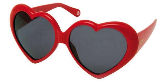 Moschino heart-shaped sunglasses