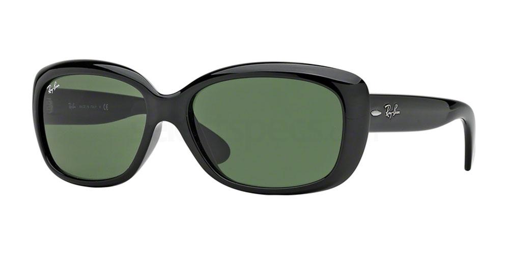 black cat- eye sunglasses