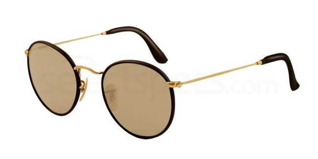 brown ray-ban oval sunglasses