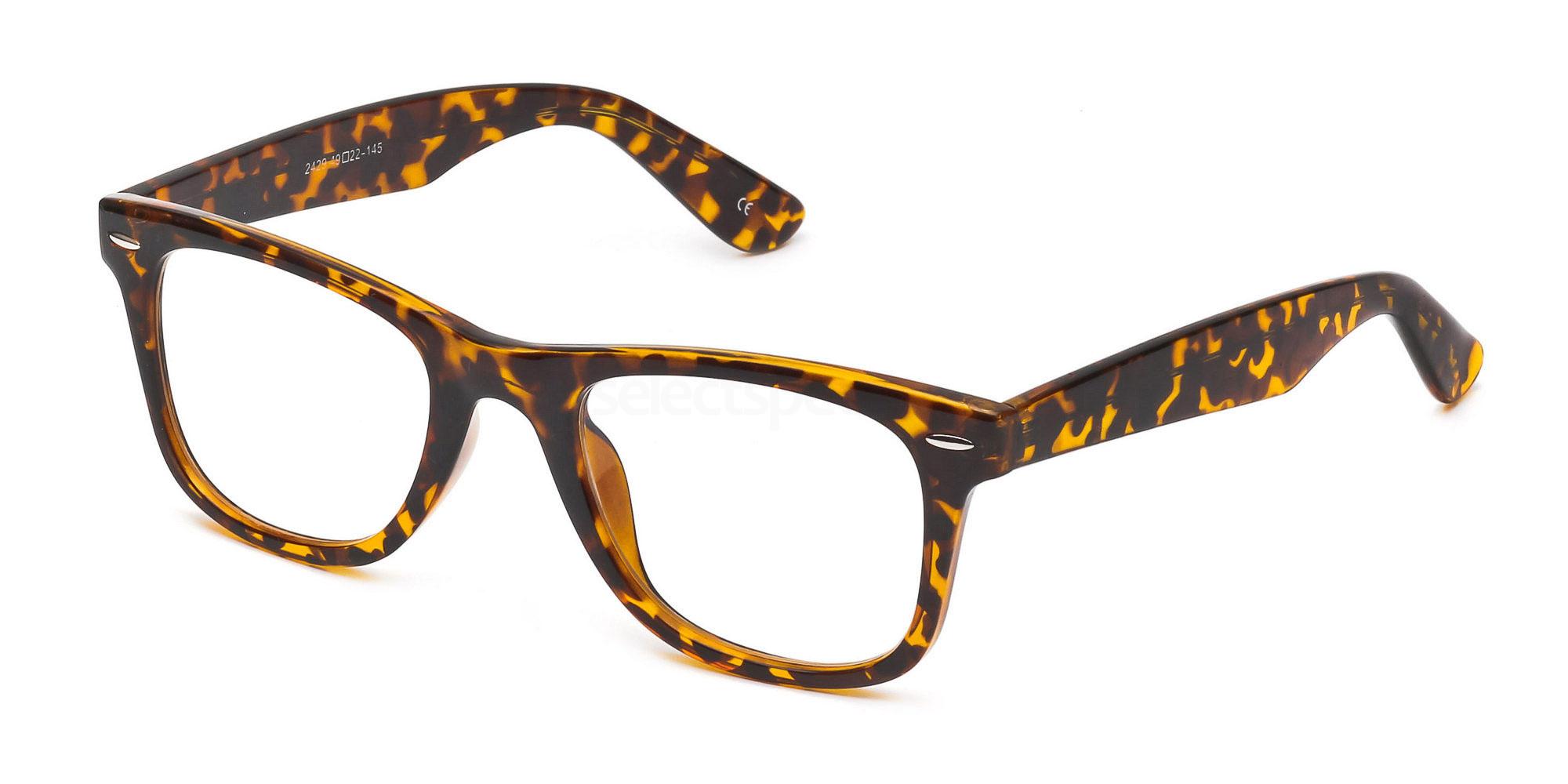 Savannah P2429 Havana Glasses, Free Antireflection Lenses SelectSpecs