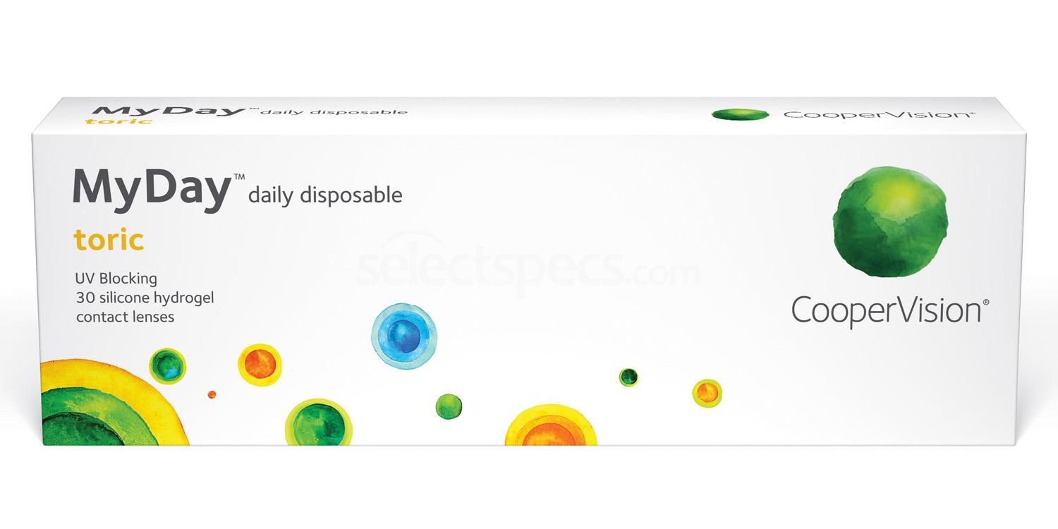 My Day Toric contact lenses by CooperVision SelectSpecs