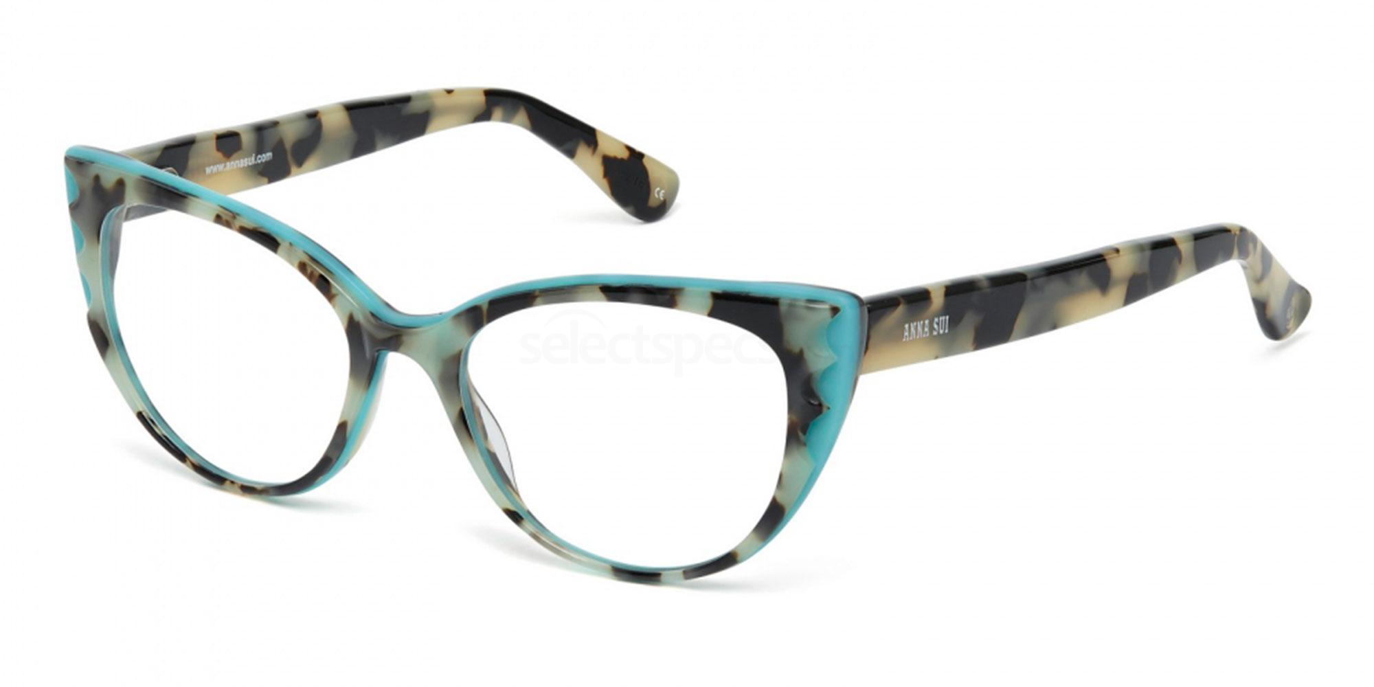 bold bright tortoiseshell glasses Anna Sui AS5068