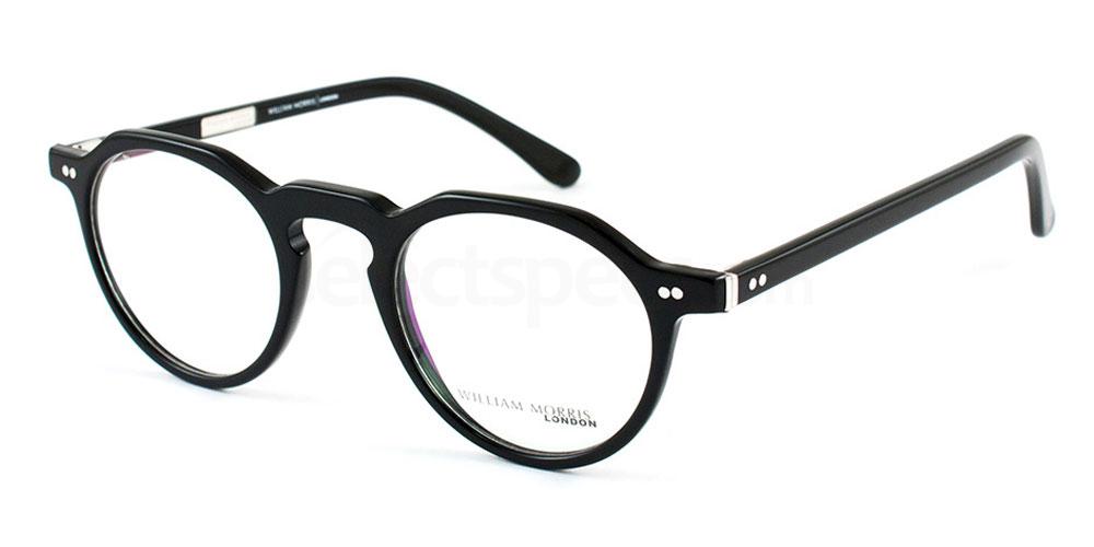 William Morris black glasses specs