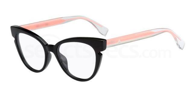 cat eye glasses fendi