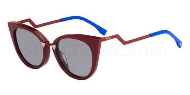 Red cat-eye Fendi