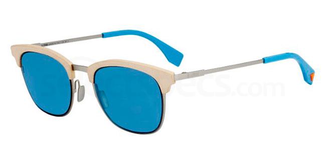 Blue sunglasses Fendi