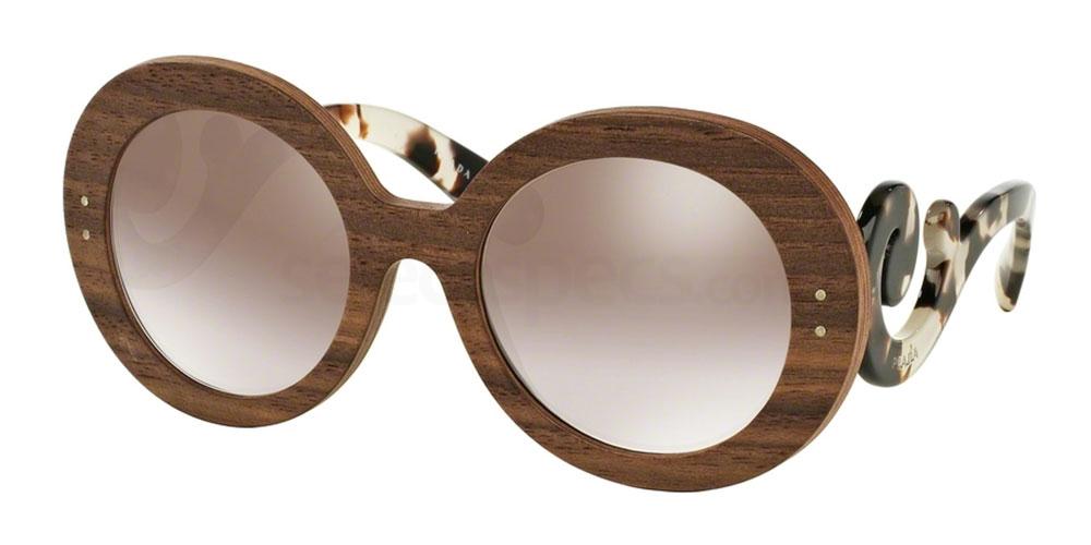 prada raw wooden sunglasses