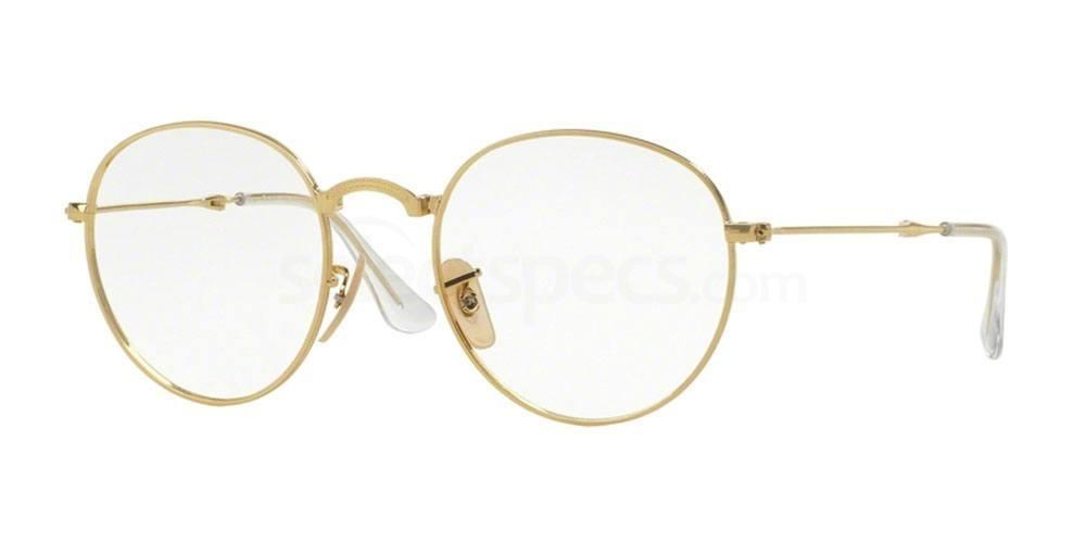 Ray Ban RX3532V round glasses