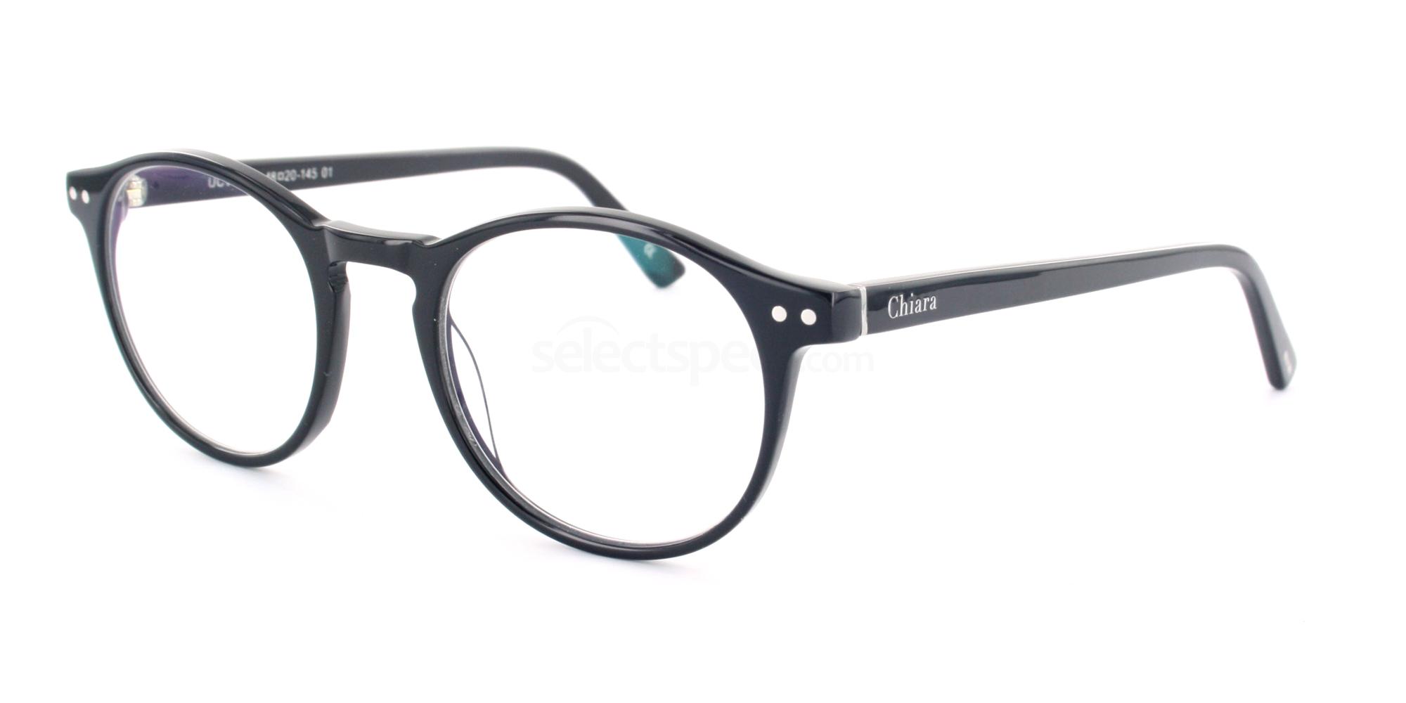 Chiara Visione UCV1008 round glasses at SelectSpecs