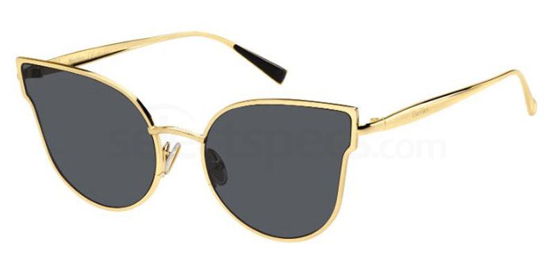 gold metal sunglasses trend 2019 cateye