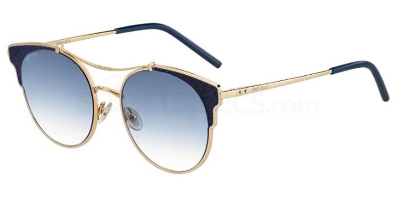 Jimmy Choo cat-eye sunglasses Alissa Violet