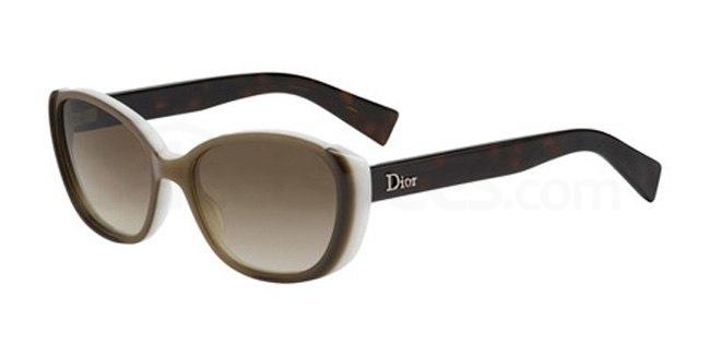 Chetare Zeta Jones sunglasses insp. brown and White Dior