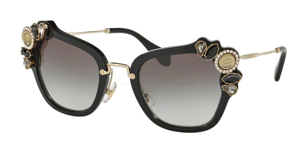 Miu Miu cat -eye embellished sunglasses 2016