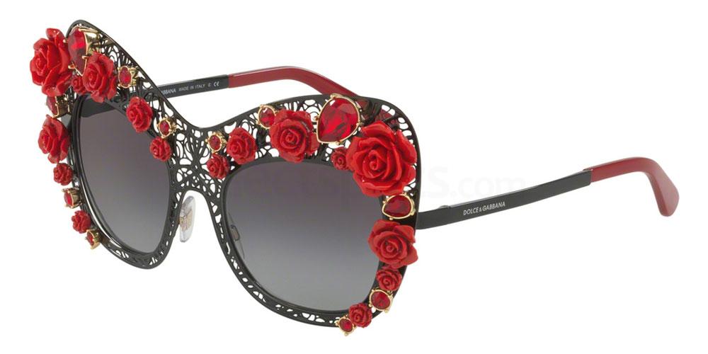 Dolce gabbana sales flower lace sunglasses