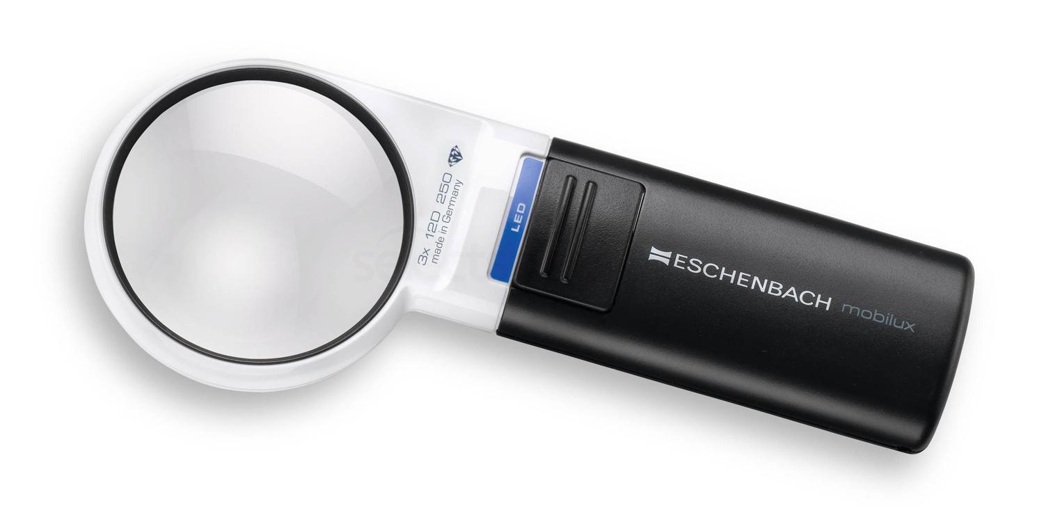 magnifier with LED for reading