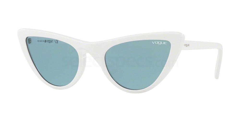 cardi b sunglasses white