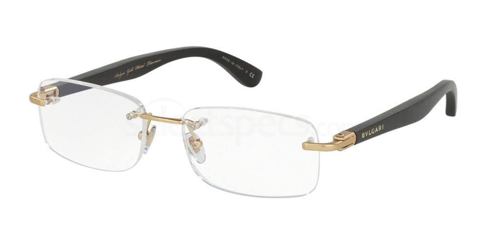 bvlgari eyeglasses rimless