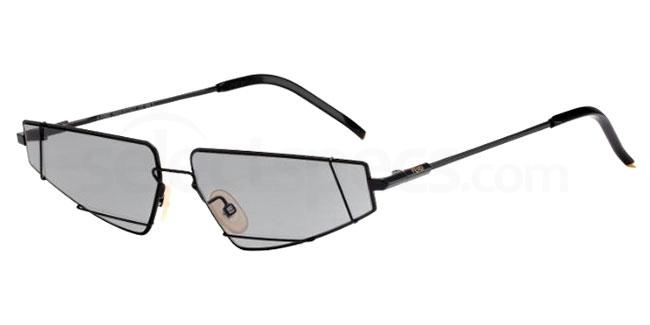 Fendi FF M0054/S Skinny Geometric Sunglasses