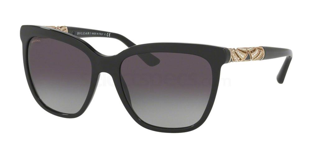 black squared sunglasses