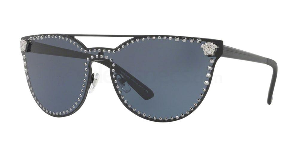 Versace cat eye sunglasses black