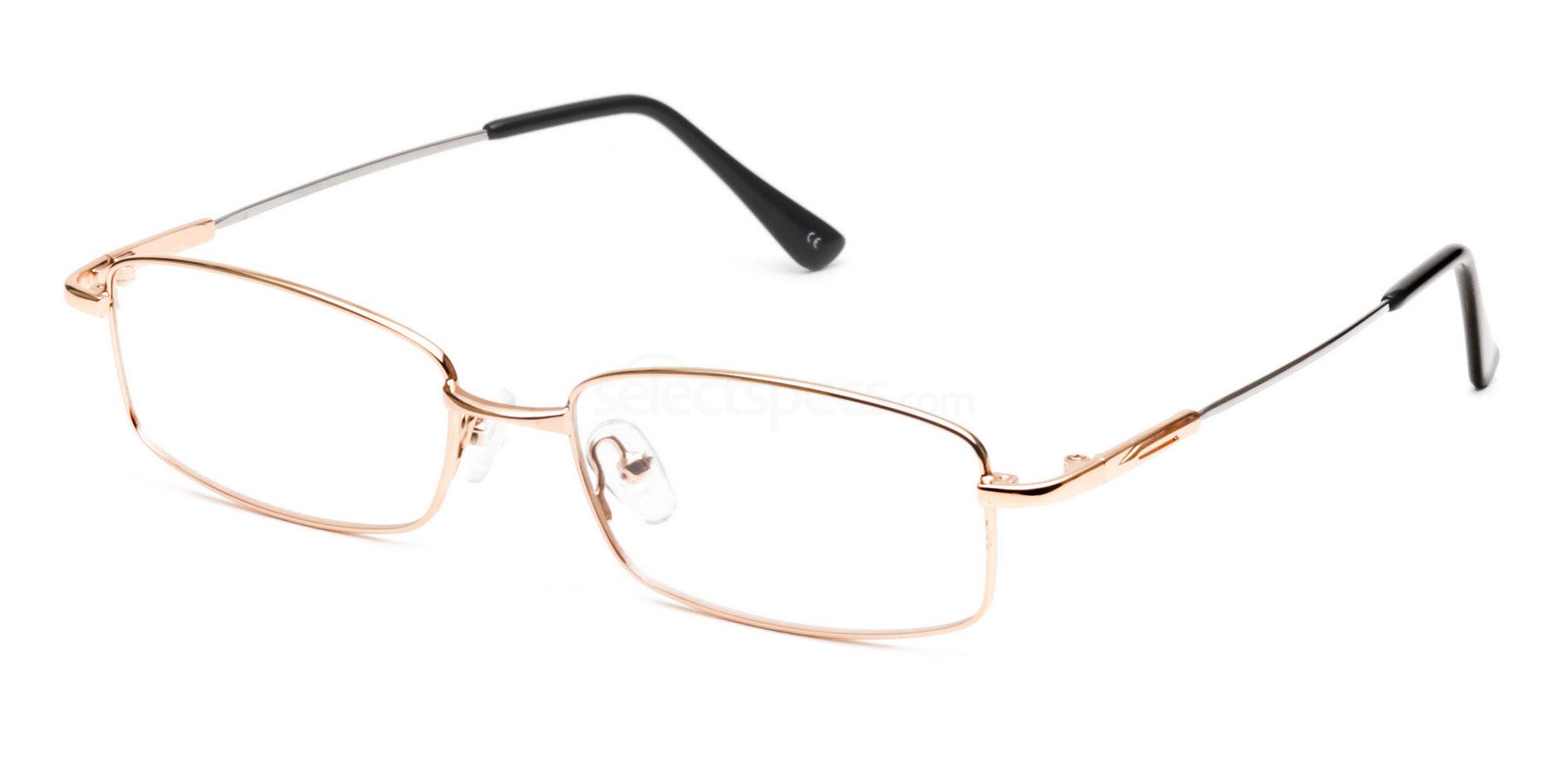 Savannah 3215 gold metal rim prescription glasses