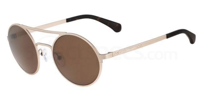 Calvin Klein sunglasses white oval