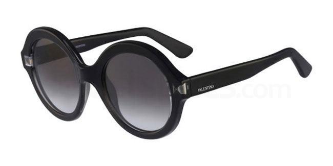 Valentino V698S round sunglasses