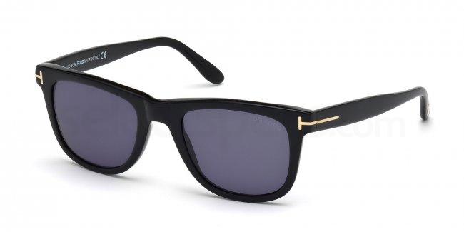 tom ford leo square sunglasses