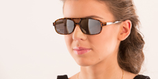 Neon - P2395 - Demi Havana (Mirrored Polarized)