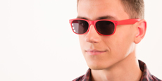 Helium - S8122 - Red (Sunglasses)