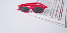 Helium - S8122 - Red (Sunglasses)